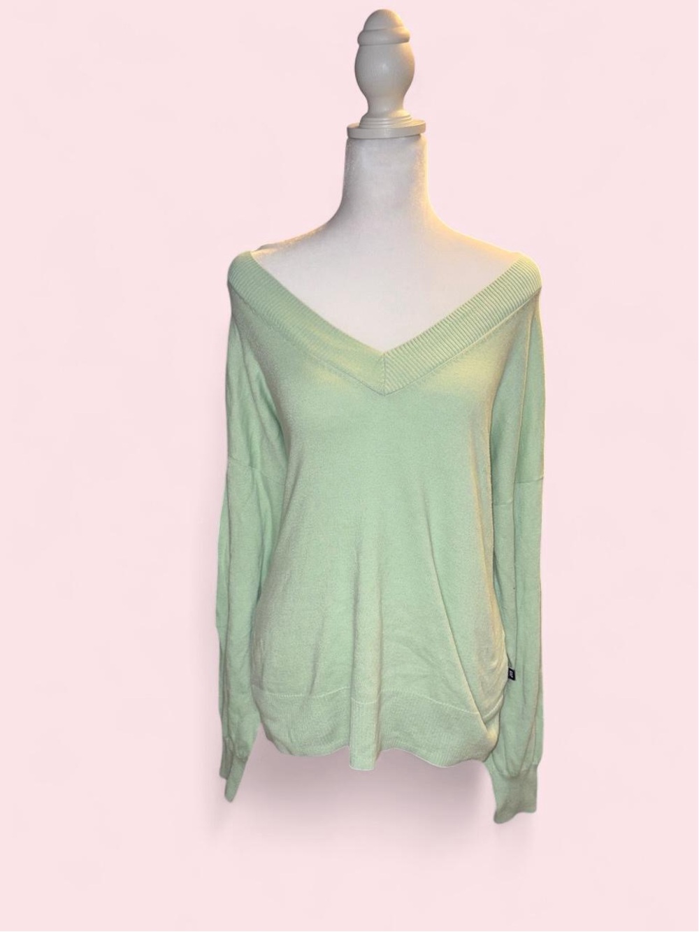 GAP Mint Green V-Neck Sweater